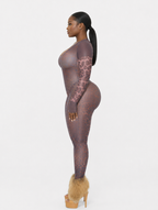 Savage Leopard Bodycon Jumpsuit