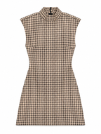 Classic Plaid Skort Playsuit