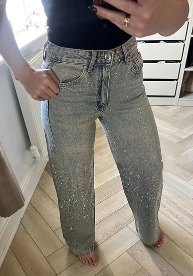 Sparkly Rhinestone  Jeans