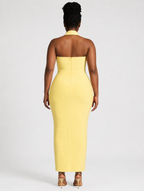 Golden Buckle Bandage Maxi