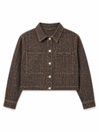 Leopard Denim Matching Set
