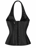 Midnight Feather Corset Set