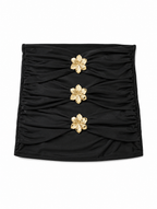 Golden Bloom Skirt Set