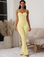Lace Trim Cami Jumpsuit