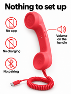 Comfort Grip Phone Handset